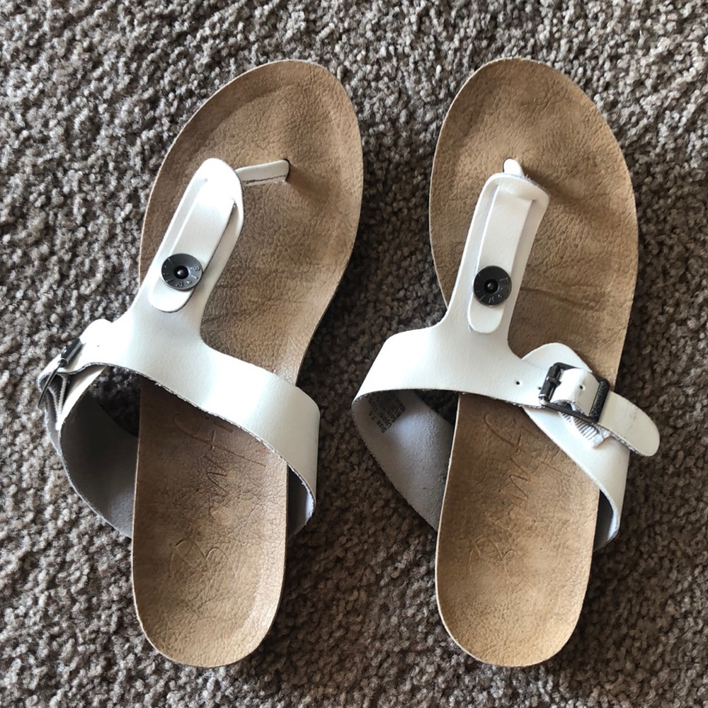 Blowfish Malibu Sandals metallic white
